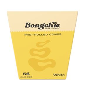 Bongchie Paquete Individual de 56 Conos King Size, Papel Natural Ultrafino Sin Blanquear, Conos Preliados de Combustión Lenta - Product Image 3