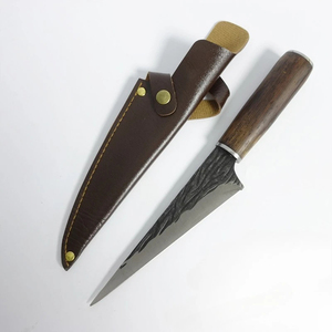 Couteau à désosser en acier inoxydable forgé, couteau de cuisine pour trancher, couteau de chef, manche en bois, hachoir à viande, couteau à filet, cuisine professionnelle - Product Image 1