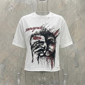 Premium 100% Cotton Heavyweight Solid Jersey T-<b>Shirt</b> Men Custom Logo Oversized Fit Streetwear Casual Eco-Friendly Breathable - Product Image 6