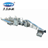 Machine à fabriquer des biscuits de haute qualité SKYWIN, machine à biscuits trois couleurs pour les boulangeries et les snack-bars, équipement de boulangerie abordable