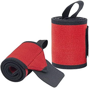 สายรัดข้อมือนีโอพรีนแบบปรับได้ กันลื่น ทนทาน ระบายอากาศได้ดี พับเก็บได้ สำหรับยกน้ำหนัก เพาเวอร์ลิฟติ้ง และการฝึกซ้อม - Product Image 1