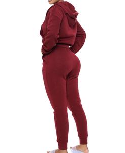 Survêtement Femme Deux Pièces À Capuche Ensemble pour Femme Joggers Décontractés et Zip Up Hoodies Ensembles Femmes Vêtements Deux Pièces 2026 - Product Image 5