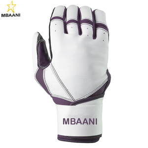 Guantes de Bateo con Puño Largo – Guantes de Béisbol y Sóftbol para Adultos, Varios Colores, Guantes de Béisbol para Hombre, Guantes de Bateo de Sóftbol - Product Image 1