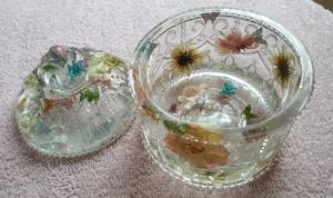 Luxury Handmade Floral Resin Trinket Box Decorative <b>Jewelry</b> Storage Organizer Small Custom Resin <b>Jewelry</b> Box for <b>Display</b> - Product Image 2