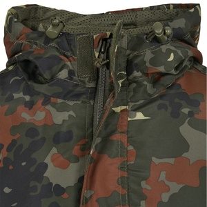 HUNT GEAR Unisex <b>Lightweight</b> Corduroy Windbreaker <b>Jacket</b> Custom Camo Design Breathable Mesh Hooded Zipper Closure Waterproof - Product Image 2
