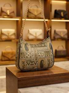 Vintage Paisley Envelope Crossbody Bag Flap Print Chain <b>Strap</b> Shoulder Handbag Water Resistant Lightweight Women Daily Travel - Product Image 1