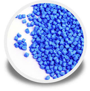Extreme Thermal Stability Blue <b>Masterbatch</b> Anti-static Effect <b>Plastic</b> Pellets for High-speed Extrusion & Molding - Product Image 1