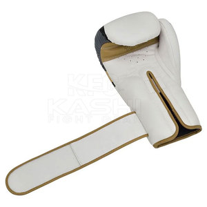 All-Purpose Leather Kick Boxing <b>Gloves</b> Breathable <b>Moisture</b>-Wicking Secure Grip Hook Loop Closure for Training Sparring Daily - Product Image 5