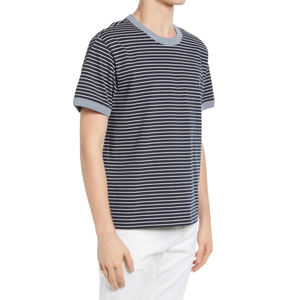 T-shirt décontracté respirant pour homme, modèle 2026, dernière conception, fournisseur direct d'usine, t-shirts homme de haute qualité en couleur unie - Product Image 3