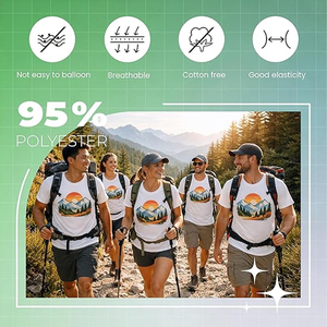 เสื้อยืดโอเวอร์ไซส์ถักลายพิมพ์แบบรีดร้อนสั่งทำพิเศษ ผ้าคอตตอนผสมโพลีเอสเตอร์ สำหรับทุกเพศ ขายส่ง เสื้อยืดลายกราฟิก สตรีทแวร์ แบรนด์ส่วนตัว - Product Image 6