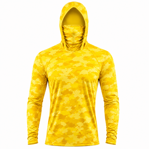 Chemise de pêche à capuche pour hommes, style de vie actif en plein air, fournisseur de vêtements en gros - Product Image 2