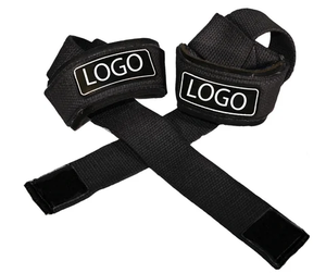 Great Quality Custom Logo Color Weightlifting Wrist Straps for Fitness <b>Gym</b> Workout and Strength Training Wrist Protection <b>Body</b> - Product Image 6