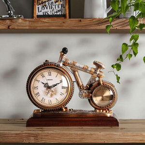 <b>Vintage</b> Metal Motorcycle <b>Wall</b> <b>Clock</b> Handmade Decor Red Classic Bike Design Home Office Gift Collectible Souvenir Gift - Product Image 6