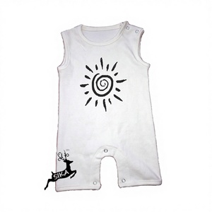 Mamelucos de bebé OEM algodón Pima algodón de bambú orgánico Interlock mameluco de bebé al por mayor nuevo producto ropa de algodón orgánico recién nacido - Product Image 1