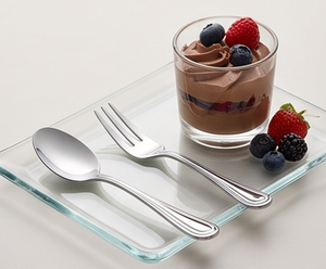 Ensemble de couverts modernes en acier inoxydable, finition miroir haute brillance, résistant à la rouille, vaisselle élégante pour mariage, couverts raffinés pour repas haut de gamme - Product Image 5