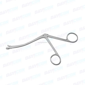 MELTZER Manual Adenoid Punch with Curved Shank and Triangular Jaw Stainless Steel 8mm <b>Bite</b> 5 5/16in - Product Image 4