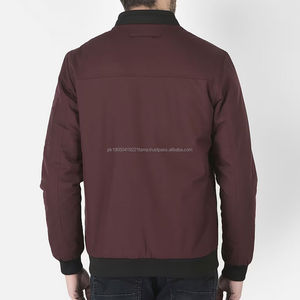 Chaqueta de bombardero personalizada con impresión de logotipo, mejor diseño para hombre, chaqueta de bombardero de manga larga para exteriores, chaqueta de bombardero para hombre a la venta en línea - Product Image 4