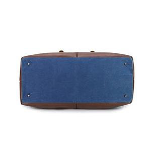 Sac de sport en cuir véritable de luxe, style sport, fermeture éclair, fait main, écologique, multifonctionnel, compartiment à chaussures séparé - Product Image 2