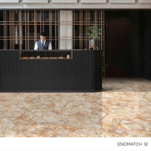 กระเบื้องพอร์ซเลนขนาดใหญ่แบบมันเงา 600x1200 ซม. คุณภาพพรีเมียม ผิวขัดเงา สำหรับตกแต่งผนังและพื้นภายในและภายนอกอาคารทันสมัย - Product Image 1