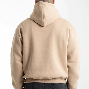 Good Quality 500 Gsm Drop Shoulder Polyester/Cotton Custom Heavyweight Thick Casual <b>Hoodies</b> <b>Plain</b> High Quality Breathable Quick - Product Image 2