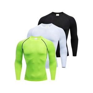 Camisetas Deportivas Personalizadas de Manga Larga para Correr, Camisetas de Baloncesto de Secado Rápido, Camisetas de Compresión, Ropa Deportiva para Hombre - Product Image 5