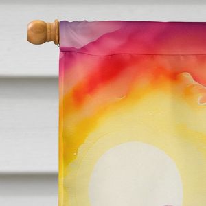 Lisianthus Color gran porche manga poste decorativo patio Banner Multicolor colgante de pared poliéster casa bandera ilustraciones - Product Image 3