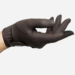 Gants d'équitation d'été pour hommes et femmes, respirants, à doigts complets, pour sports de ville et activités de plein air, avec fermeture auto-agrippante - Product Image 4