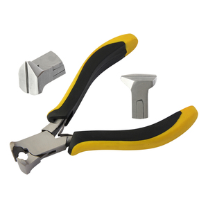 Ergonomic Handles 130mm Single-Pointed Smooth Jaw End Cutter/Top Cutter Stainless Steel Circlip Black Yellow Spring Crimping - Product Image 1