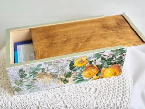 Caja de pañuelos de madera impresa UV de alta calidad para exhibición de marca, soporte de suministro al por mayor - Product Image 4