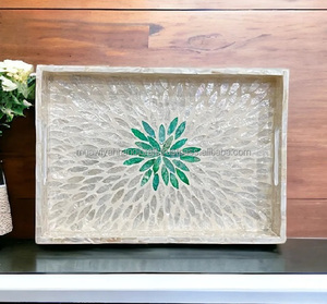 Plateau de service en nacre de haute qualité et design unique Utilisation pour la vaisselle - Product Image 5