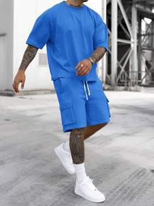 Conjunto de Camisa y Pantalón Deportivo Casual de 2 Piezas para Hombre, Verano 2026, Marca AGNI INDUSTRY, Ligero, Poliéster/Spandex, Secado Rápido, Última Tendencia - Product Image 3