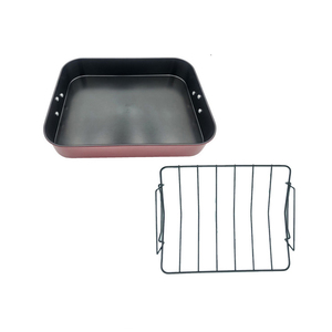 Elegant <b>Roasting</b> <b>Pan</b> With Spacious Design Durable Stainless Steel Construction Comfortable Heat Resistant Handles - Product Image 5