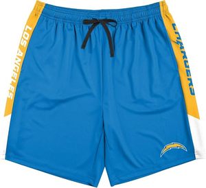 Pantalones Cortos Negros de Poliéster de los New Orleans Saints con Franjas Laterales Doradas y Logotipo del Equipo, Ropa Deportiva Resistente - Product Image 2