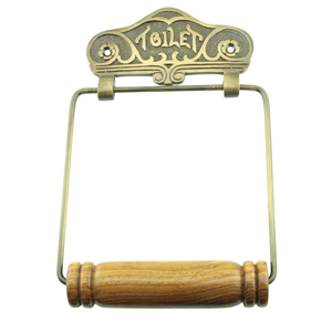 Porte-papier toilette mural antique, porte-papier hygiénique vintage, porte-rouleau de papier pour salle de bain, décoratif - Product Image 1