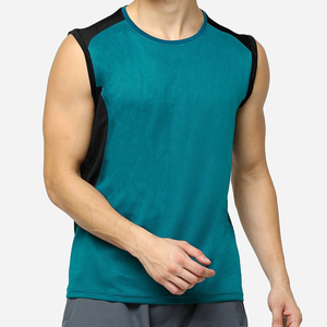 Débardeur de sport décontracté sans manches pour homme, nouvelle mode sportive avec broderie, méthode de tricotage, en promotion - Product Image 2