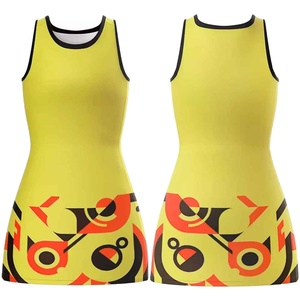 Tenue de sport professionnelle pour femmes en tissu extensible flexible, idéale pour l'entraînement quotidien, les tournois, le jeu, le maillot de sport, uniforme de tennis - Product Image 1