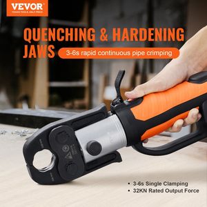 18V Pro Press Tool Kit di piegatura per tubi in rame elettrico con 6 ganasce 2 pz 4AH caricabatteria rapido custodia per 1/2 \ "2 \" fili - Product Image 2