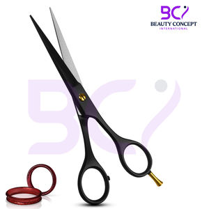 Ciseaux de barbier de qualité supérieure, aspect et toucher agréables, fournisseur avec logo personnalisé, service OEM ODM, durables, légers, sur mesure. - Product Image 2