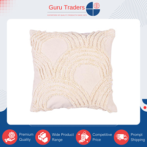 Direct Factory Supply Elegant Design Customizable Bohemian Luxury Quality <b>Cushion</b> <b>Covers</b> Suitable for All Season from India - Product Image 2