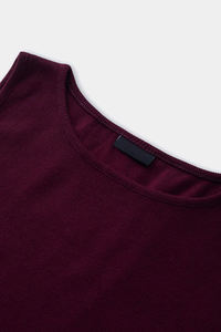 Camisetas sin mangas más vendidas 2026: Top de algodón ligero con elastano y canalé para mujer, sexy, con espalda moldeada, ajustado, transpirable y suave. - Product Image 6