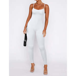 Combinaison ajustée originale la plus vendue pour femmes, respirante, tendance été, avec logo personnalisé - Product Image 3