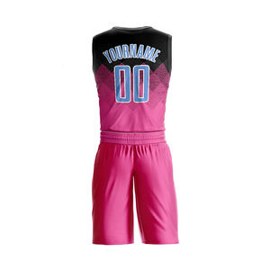 Uniformes de Baloncesto para Niños, 100% Poliéster, Uniformes Deportivos para Equipos, Precio al por Mayor, Servicio de Sublimación OEM - Product Image 2