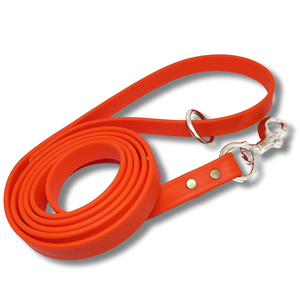 Top Quality Stainless Steel Hook Leather Dog Leash Comfortable Hot Sale Collar Leashes For Online Sale - Product Image 3