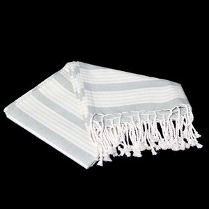 Serviettes Fouta rayées teintes sur mesure, 100% coton, 200 g/m², serviettes turques de luxe à prix abordable, vente en gros en Inde - Product Image 4