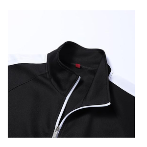 Wholesale Top Selling Casual Autumn Full Zip Long Sleeve Fleece Hoodie Set <b>Men</b> Sports Two Piece Outfits Wear-resistant Tracksuit - Product Image 4
