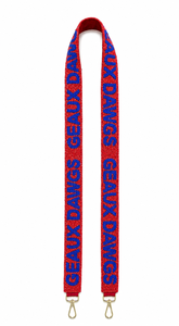 Sangle de sac à bandoulière personnalisée en perles de verre faites à la main pour les Georgia Bulldogs, sangle de sac pour le jour du match, OEM ODM Vente en gros Inde - Product Image 2