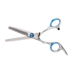 Tijeras Profesionales Ajustables de Acero Inoxidable para Cortar el Cabello, con Soporte para Dedos y Tornillo, Herramienta de Peluquería - Product Image 1