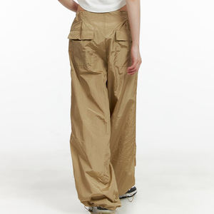 กางเกงวอร์มแฟชั่นลำลองสีตัดกันเอวสูงทรงหลวมระบายอากาศได้ดีสำหรับออกกำลังกายวิ่งจ๊อกกิ้งสำหรับผู้หญิง - Product Image 5