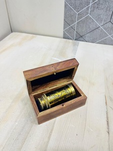 Telescopios de latón de alta calidad con caja de madera de estilo antiguo, telescopios artesanales en venta por exportadores. - Product Image 3