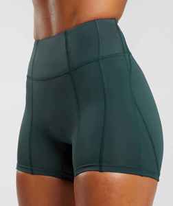 Shorts de course pour femmes en gros, shorts cyclistes taille haute, shorts de sport, fitness, compression et yoga - Product Image 2